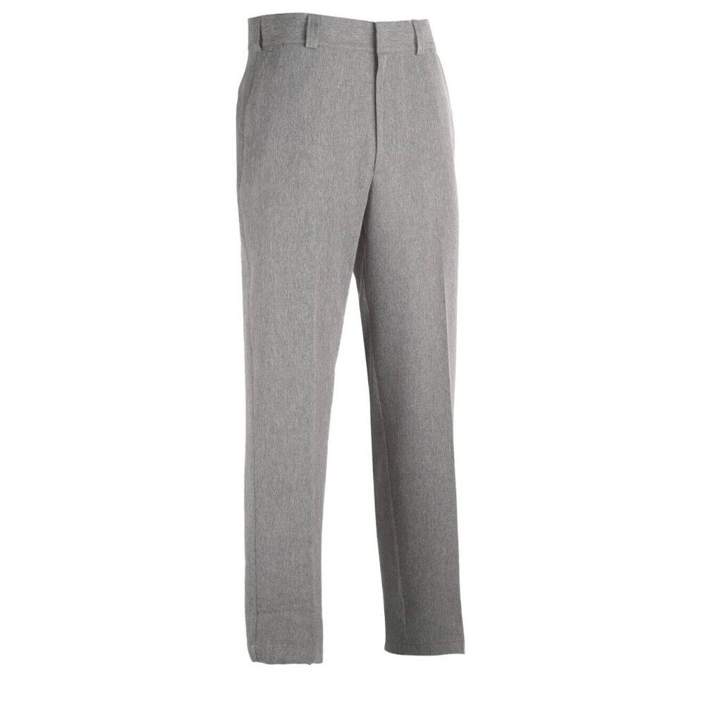 LAW PRO TT091 Men's SIZE 28 Poly Twill 4-Pocket PANTS Trousers GRAY Unhemmed